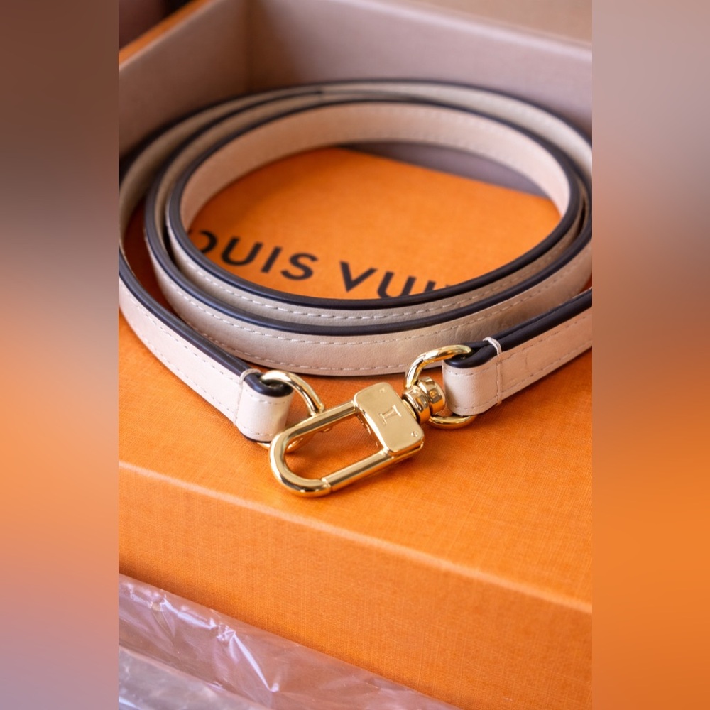 💯 Authentic Louis Vuitton Alma BB Damier Azur Braided Handles (Model N45294)Pink - Picture 13 of 17